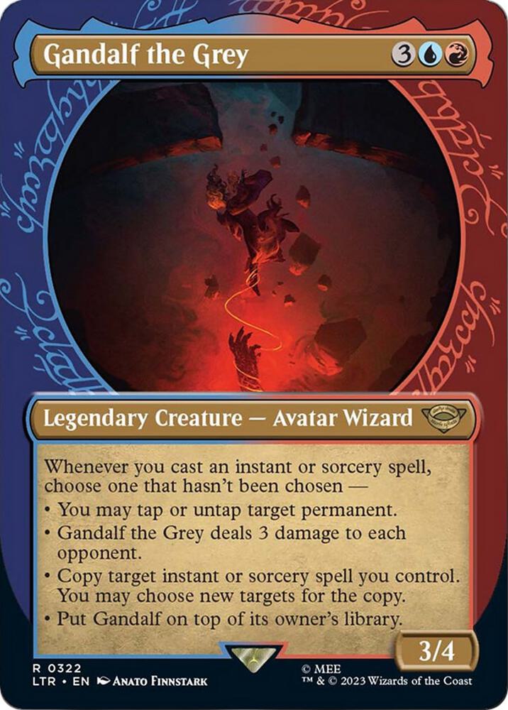 Magic The Gathering - LOTR Gandalf the Grey (Showcase) non-foil (NM)