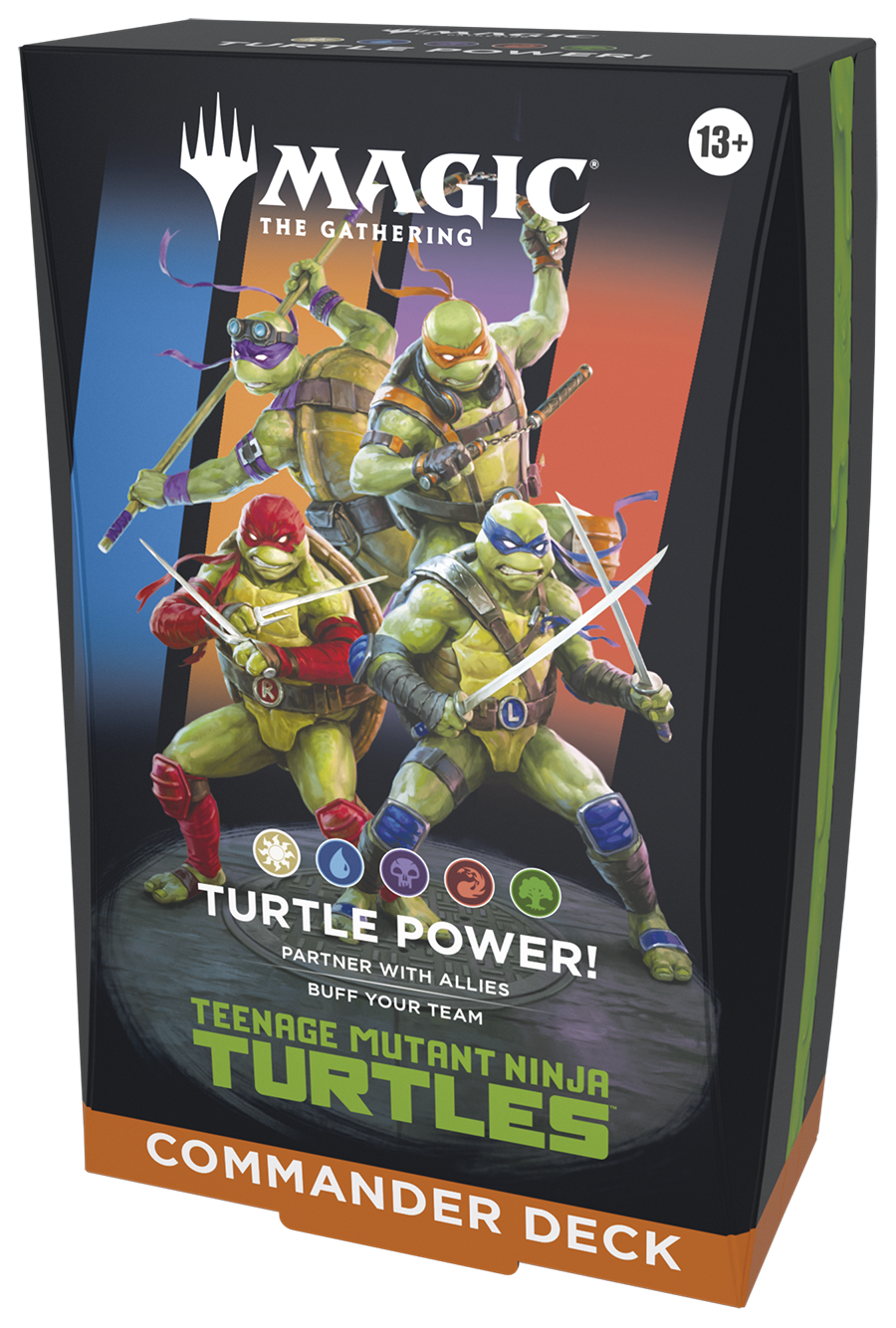 Magic The Gathering: Teenage Mutant Ninja Turtles Commander Deck Preorder