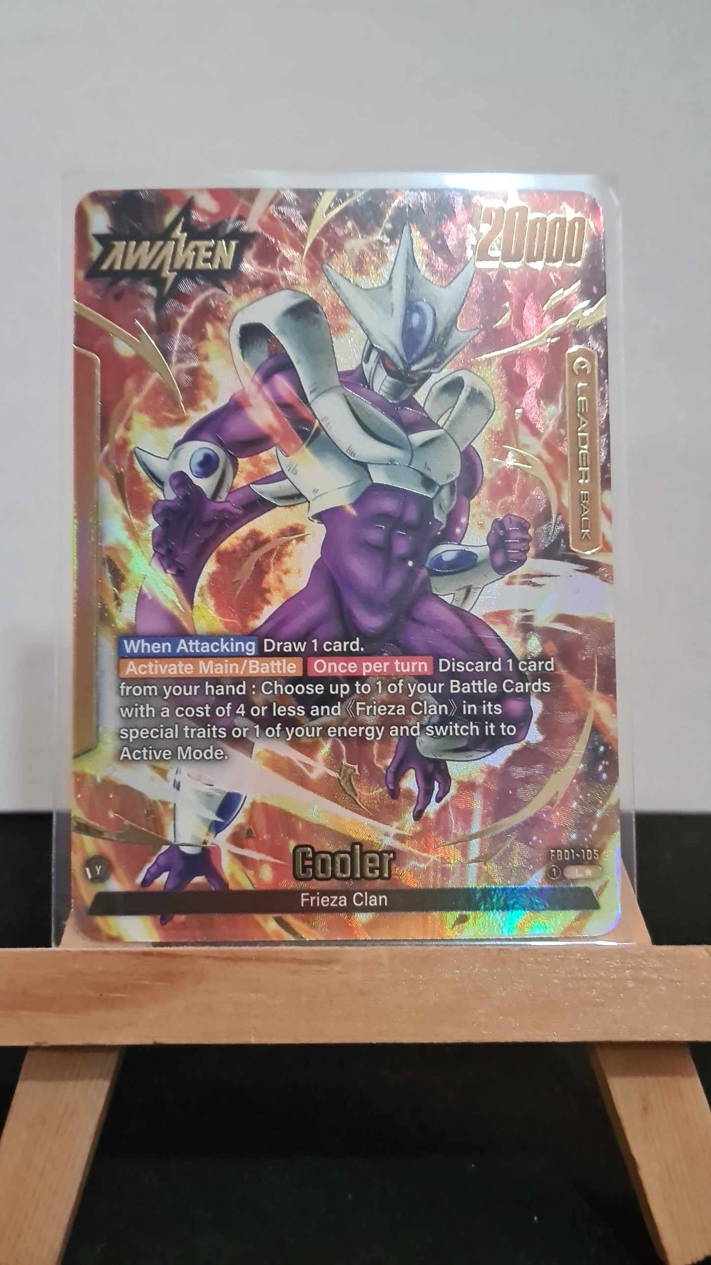 Cooler - FB01-105 (Alternate Art) NM - Fusion World Awakened Pulse (FB01)