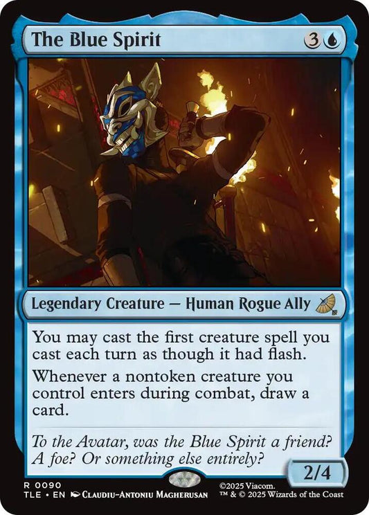 Magic The Gathering: The Blue Spirit #90 (TLA) Eternal-Legal (Foil) NM