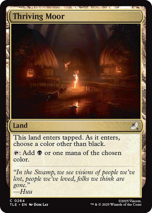 Magic The Gathering: Thriving Moor #264 (TLA) Eternal-Legal (Foil) NM