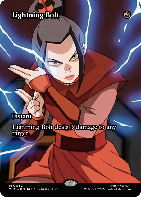 Magic The Gathering: Lightning Bolt #32 (TLA) (Borderless) NM
