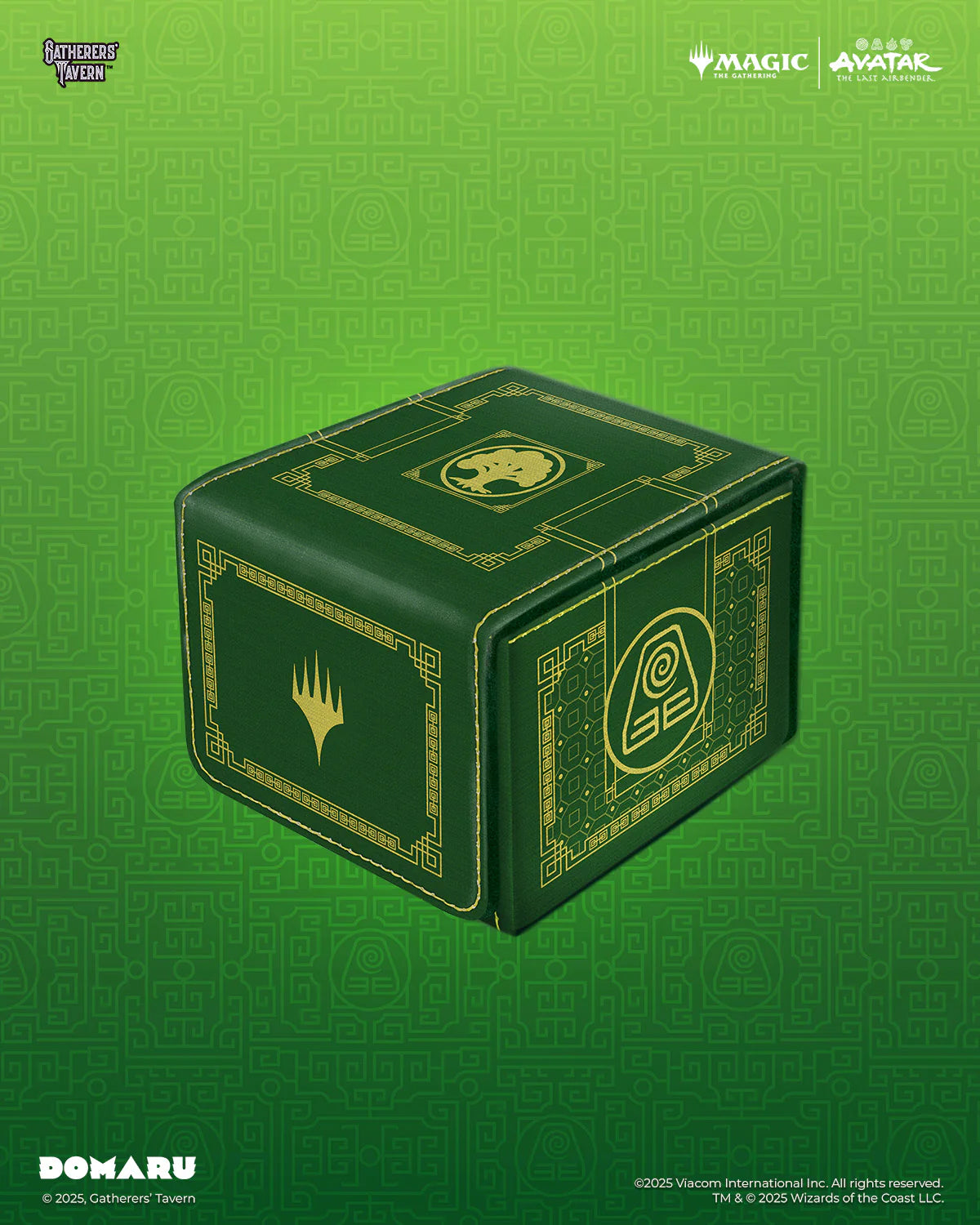 Gatherers Tavern DOMARU Avatar The Last Airbender Deck Box - Earth
