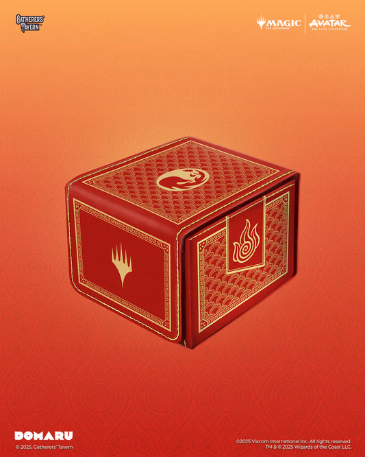 Gatherers Tavern DOMARU Avatar The Last Airbender Deck Box - Fire