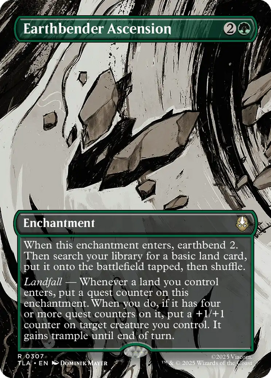 Magic The Gathering: Earthbender Ascension #307 (TLA) (Borderless) NM