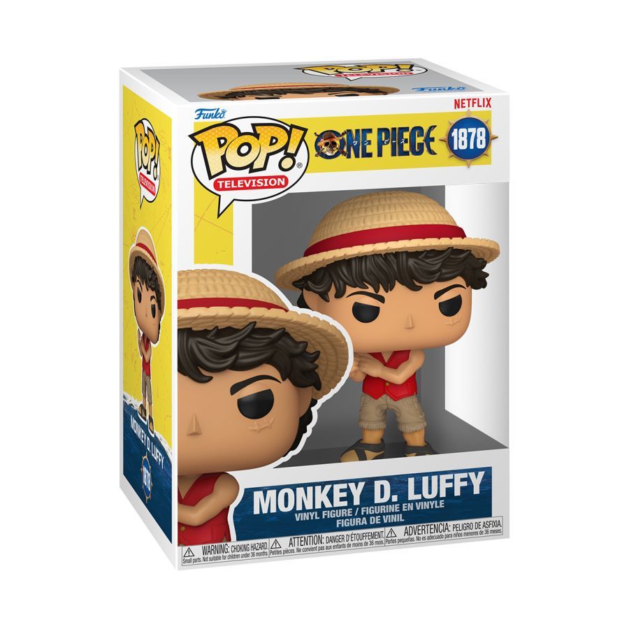 One Piece (Netflix) – Monkey D. Luffy Pop! Vinyl Funko NEW