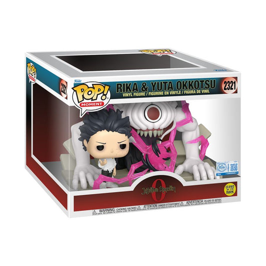 Jujutsu Kaisen 0 – Yuta & Rika US Exclusive Glow Funko Pop! Moment
