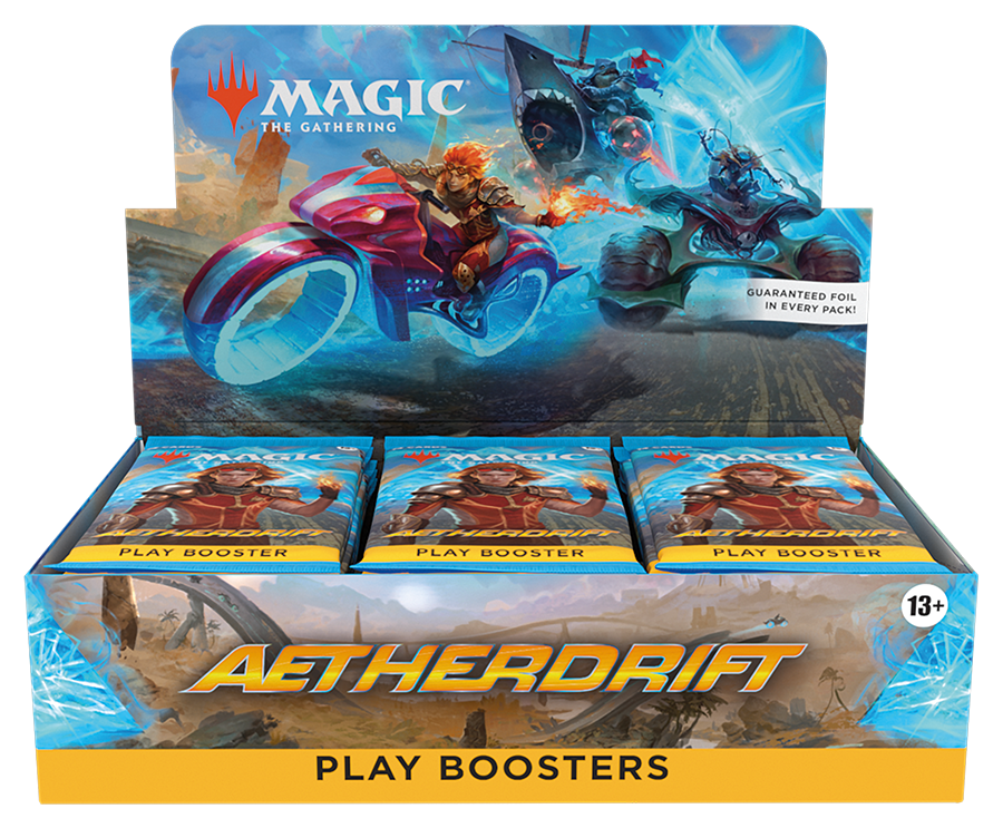 Magic The Gathering - Aetherdrift Play Booster Box MTG PREORDER 14/02/25 BUNDLE