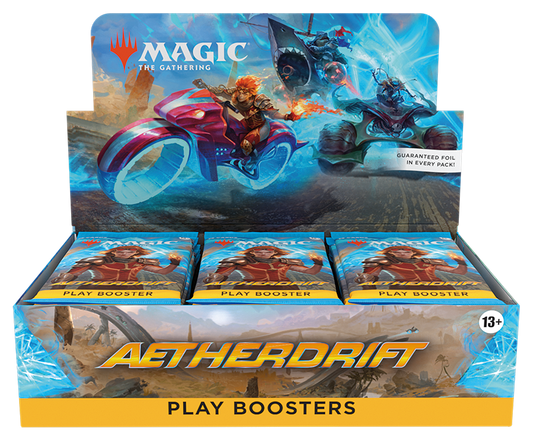 Magic The Gathering - Aetherdrift Play Booster Box MTG PREORDER 14/02/25 BUNDLE