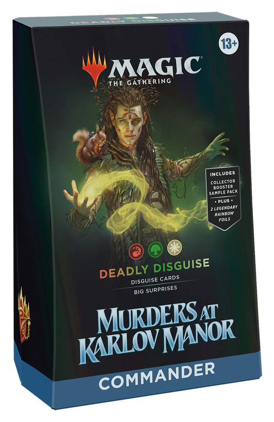 Magic The Gathering Murders at Karlov Manor Commander Deck Deadly Disguise