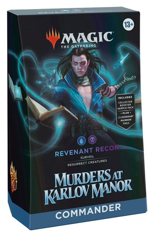 Magic The Gathering Murders at Karlov Manor Commander Deck Revenant Recon