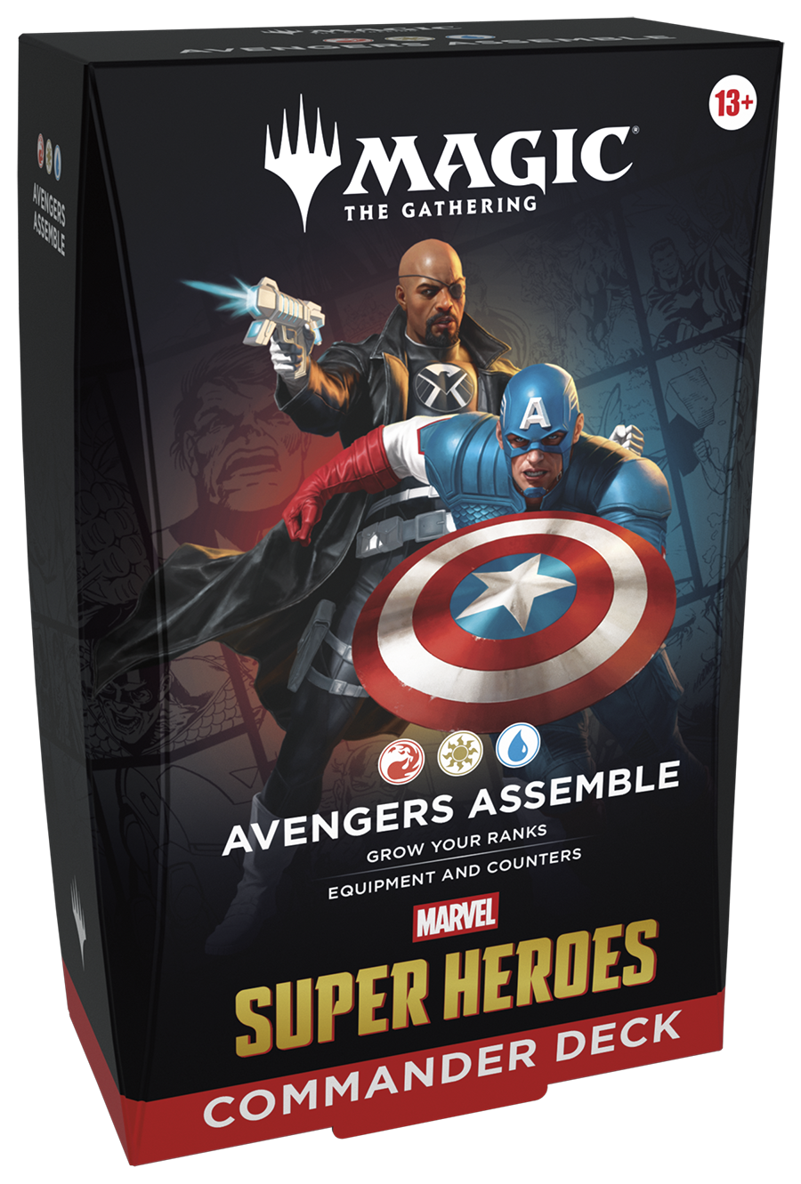 Magic The Gathering: Marvel Heroes Commander Deck Avengers Assemble Preorder