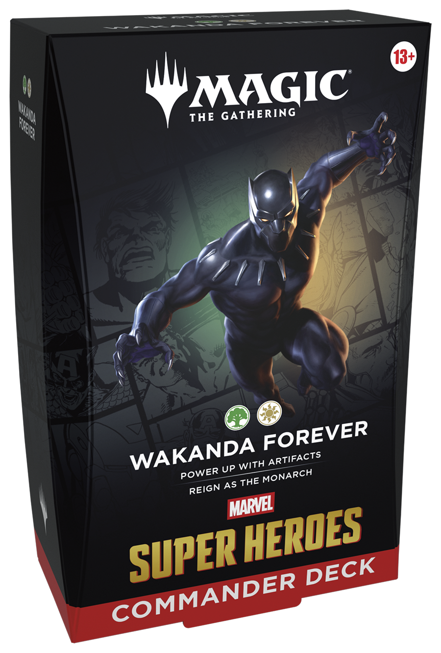 Magic The Gathering: Marvel Heroes Commander Deck Wakanda Forever Preorder