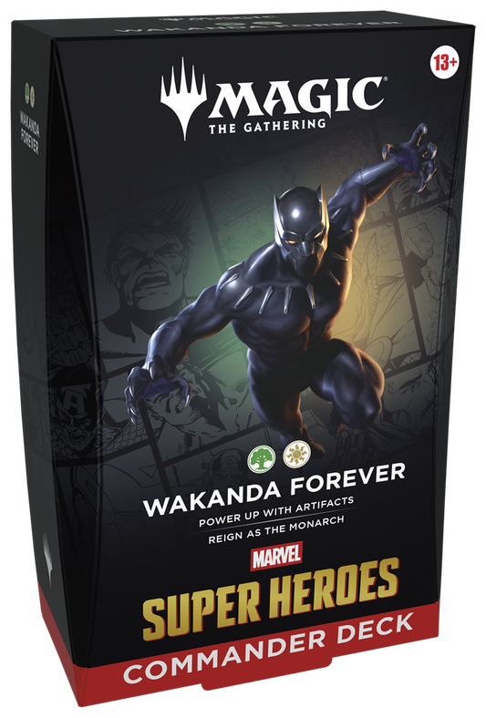 Magic The Gathering: Marvel Heroes Commander Deck Wakanda Forever Preorder