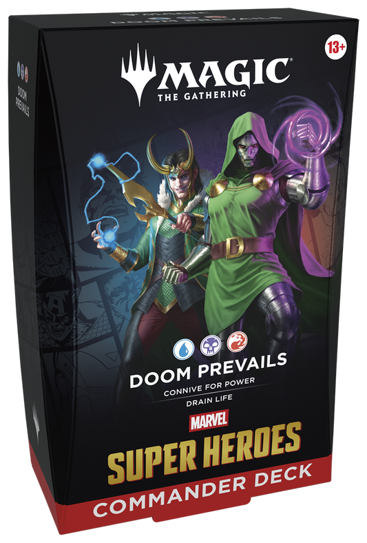 Magic The Gathering: Marvel Super Heroes Commander Deck Doom Prevails Preorder