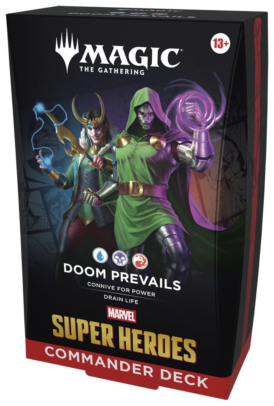 Magic The Gathering: Marvel Super Heroes Commander Deck Doom Prevails Preorder