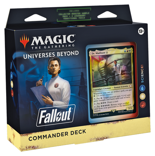 Magic The Gathering Universes Beyond: Fallout Commander Deck Science