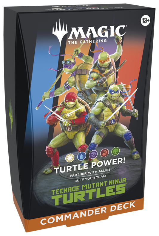 Magic The Gathering: Teenage Mutant Ninja Turtles Commander Deck Preorder