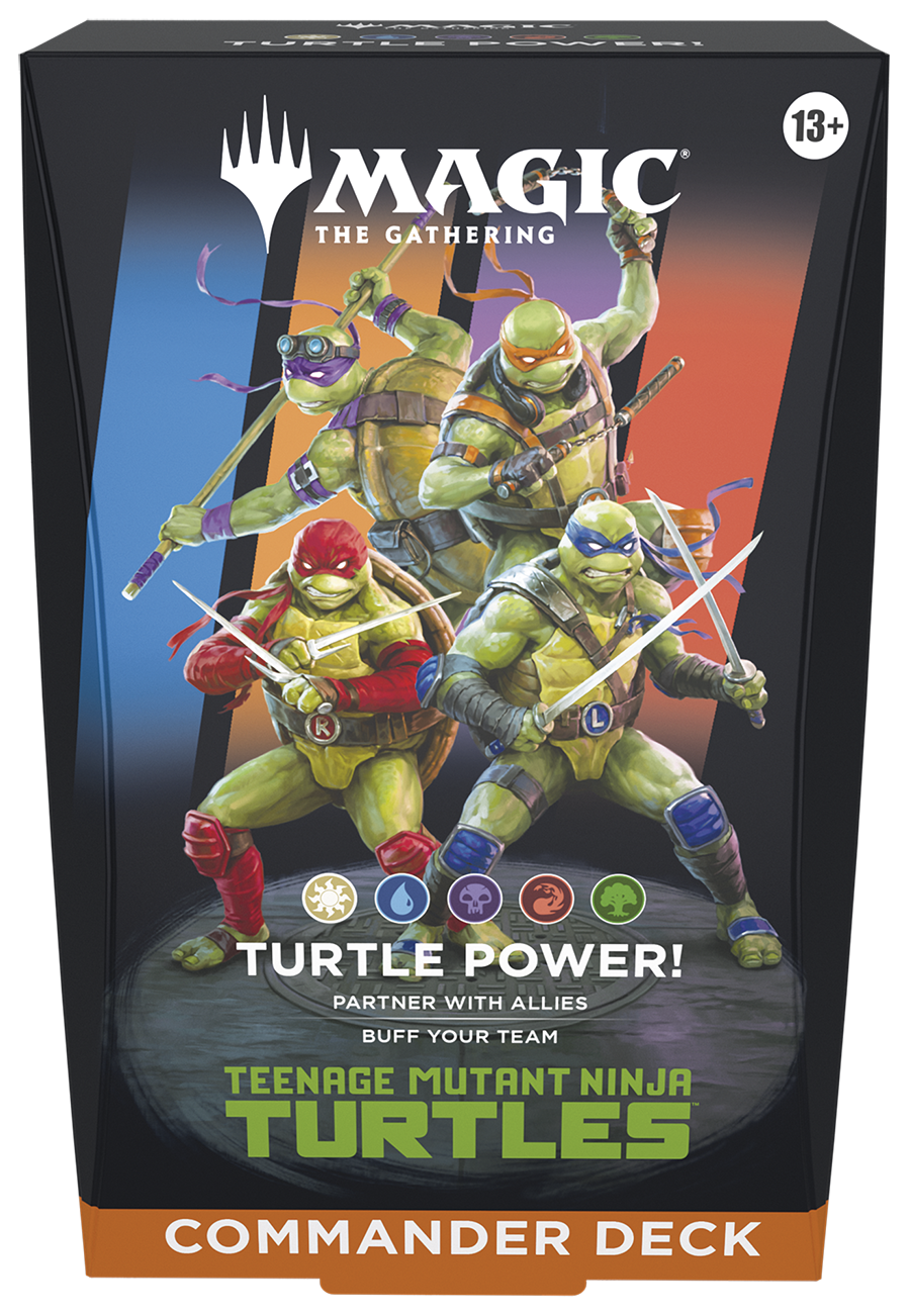 Magic The Gathering: Teenage Mutant Ninja Turtles Commander Deck Preorder